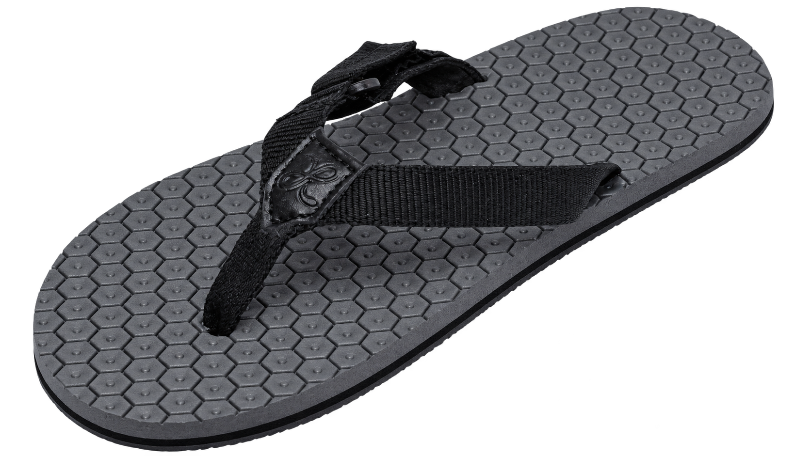 Primal barefoot slippers ide view seen in clean strap fitting